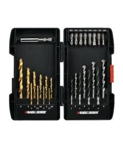 Set valigetta "a7177" metallo forare-avvitare Nuova Collezione